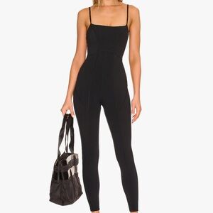 Small - NWT - L*Space - Go The Distance Active Black Jumpsuit